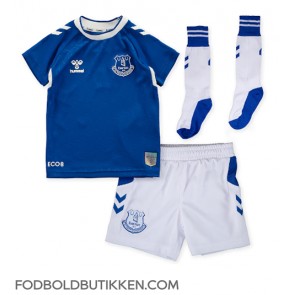 Everton Dwight McNeil #7 Hjemmebanetrøje Børn 2022-23 Kortærmet (+ Korte bukser)